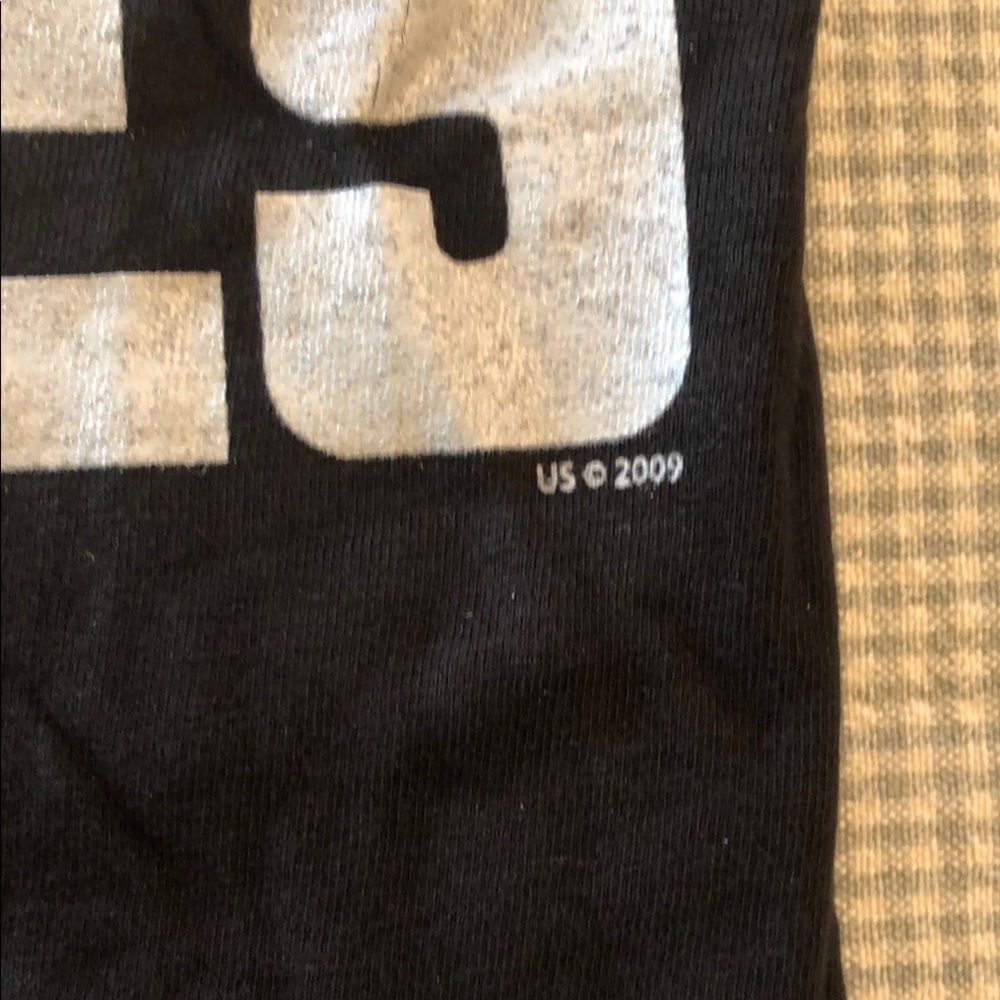 PUBLIC ENEMIES Movie Promo T-Shirt Black/White L Johnny Depp Christian Bale #915 - Picture 4 of 5